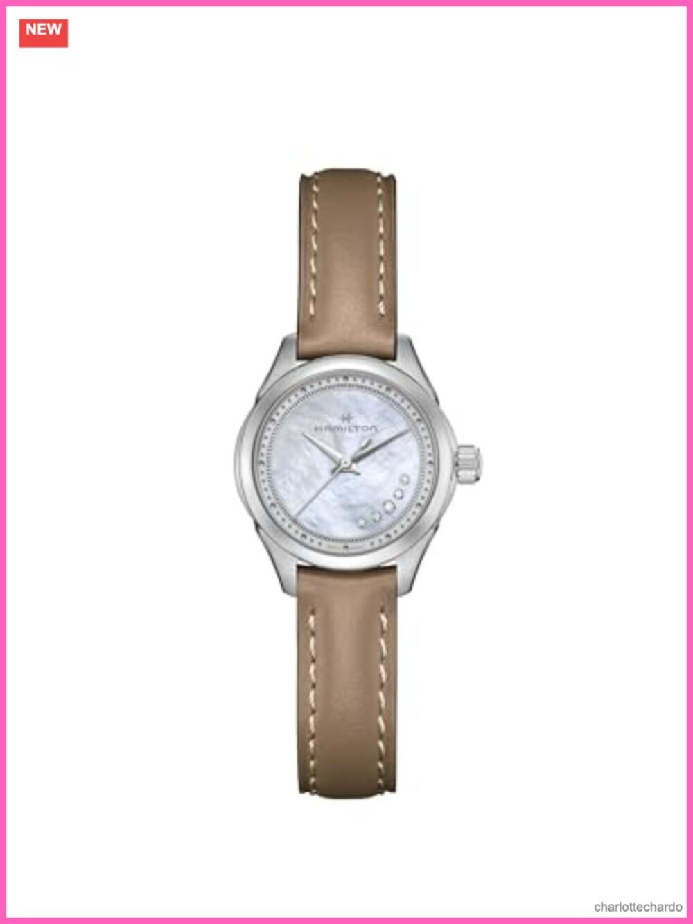 Hamilton Jazzmaster Lady Quartz Watch 26mm Stainless Steel Case